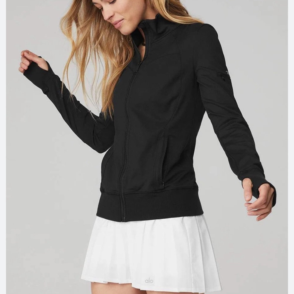 ALO Yoga Contour Jacket New with Tag Large Black